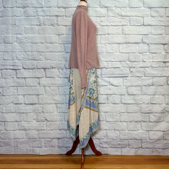 Free People Paisley Handkerchief Skirt - Picture 7 of 9